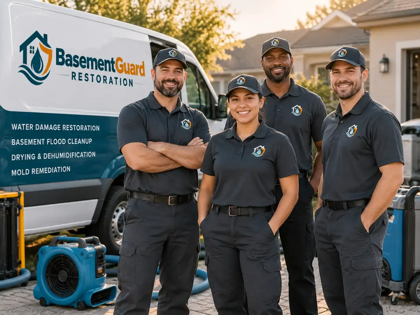 Basement Water Damage Restoration company in Justin, TX
